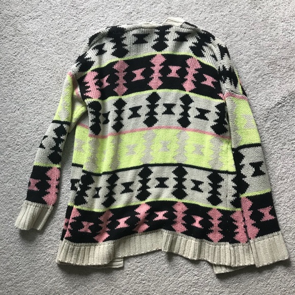 Aztec print multicolor sweater - Picture 2 of 4